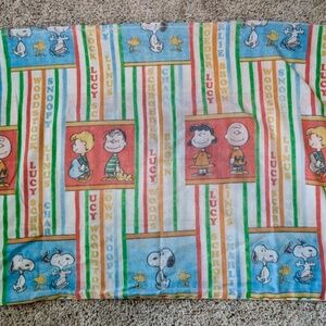 Vintage 1970’s Charlie Brown Pillowcase